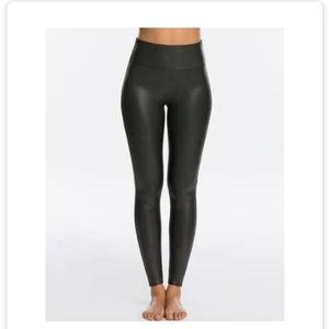 SOLD Spanx Faux Leather Leggings
